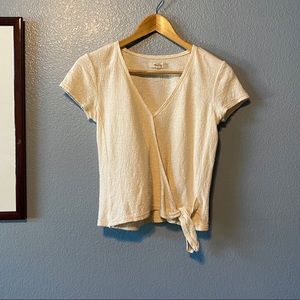 Madewell Wrap-Tie Top